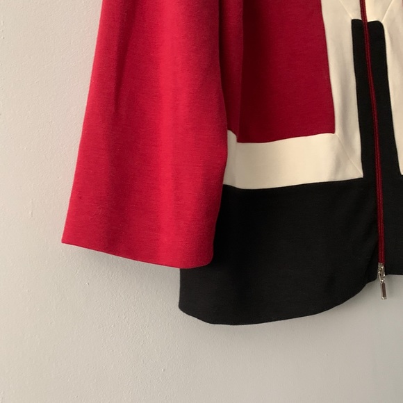 NWT WD NY Ponte Knit Jacket 14 - Picture 7 of 8